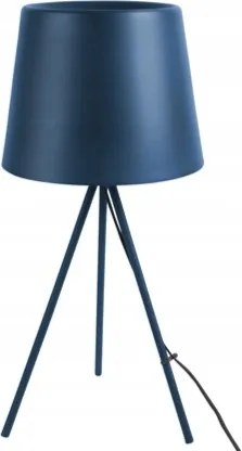 Asztali lámpa kék lámpaernyővel az előszoba hálószoba nappalijába Classy