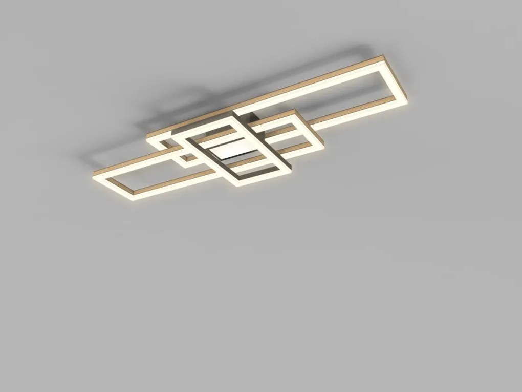 AVIANO LIGHTING 9022-306L MATERA Modern LED Mennyezeti Lámpa Fekete, Faipari LED IP20
