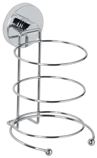 WENKO 20896100 – Hajszárítótartó VACUUM-LOC MILAZZO 12 x 17 cm, fényes króm