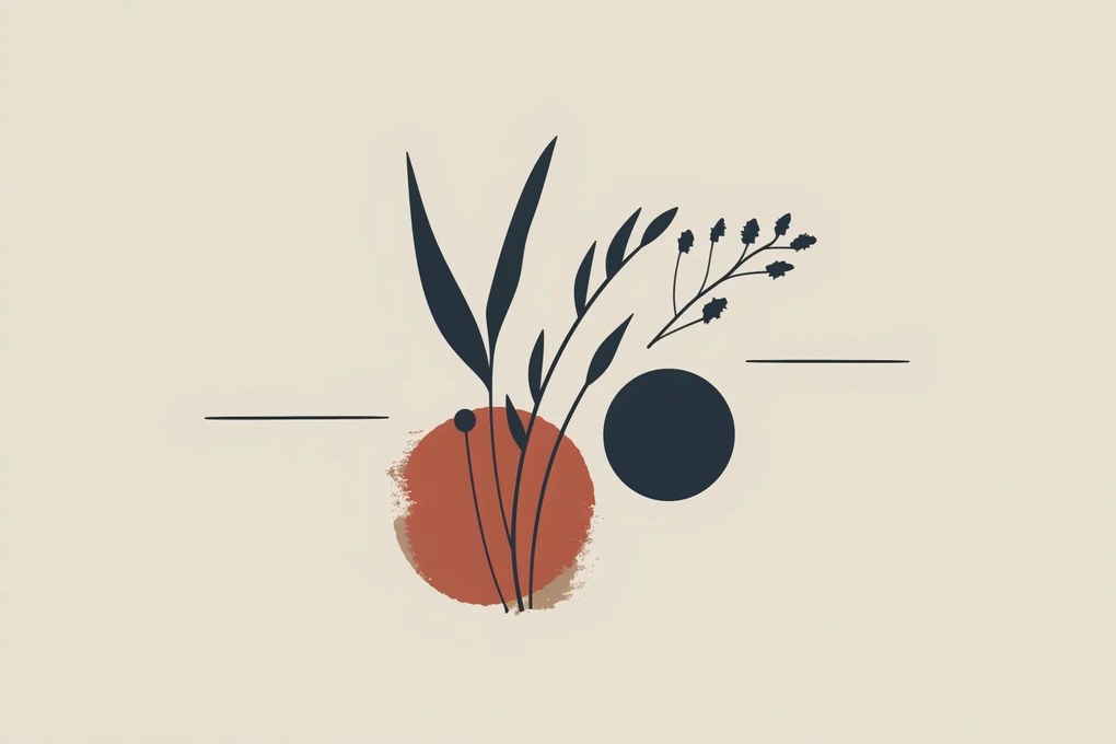 Poszter 60x40cm Botanikus szín