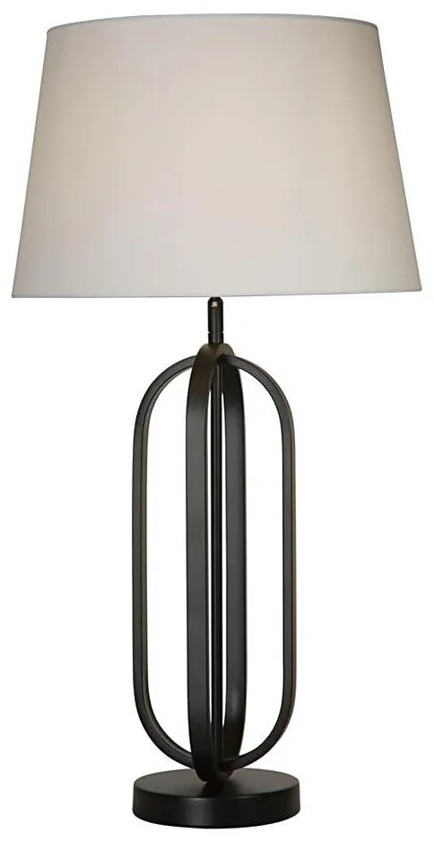 Searchlight EU91101WH - CHIC asztali lámpa 1xE27/60W/230V, fehér