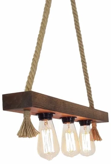 Csillár zsinóron KUTUK 3xE27/40W/230V