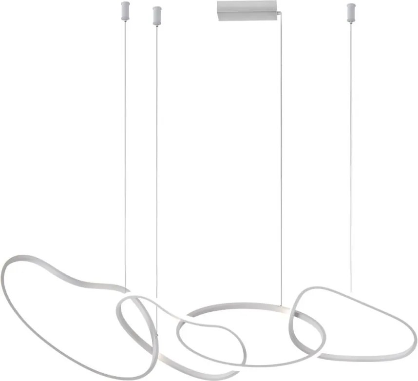 ITALUX PND-22412-S4-WH FONTE Modern Led Függesztett Lámpa Fehér LED IP20