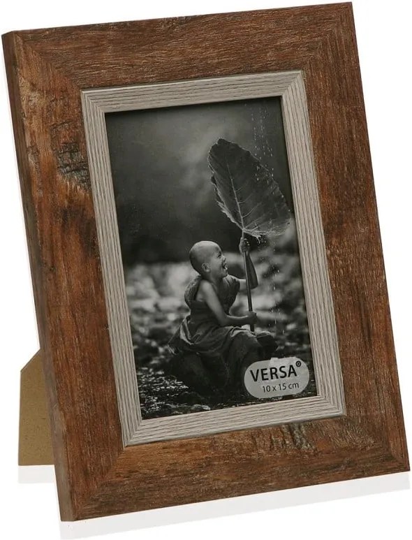 Madera Marron fa fényképkeret, 17 x 22 cm - Versa