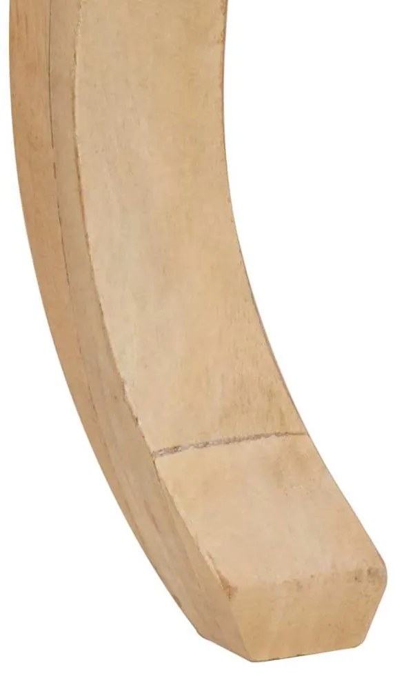 Dohányzóasztal Barna 100 x 55 x 77 cm tömör mangófa