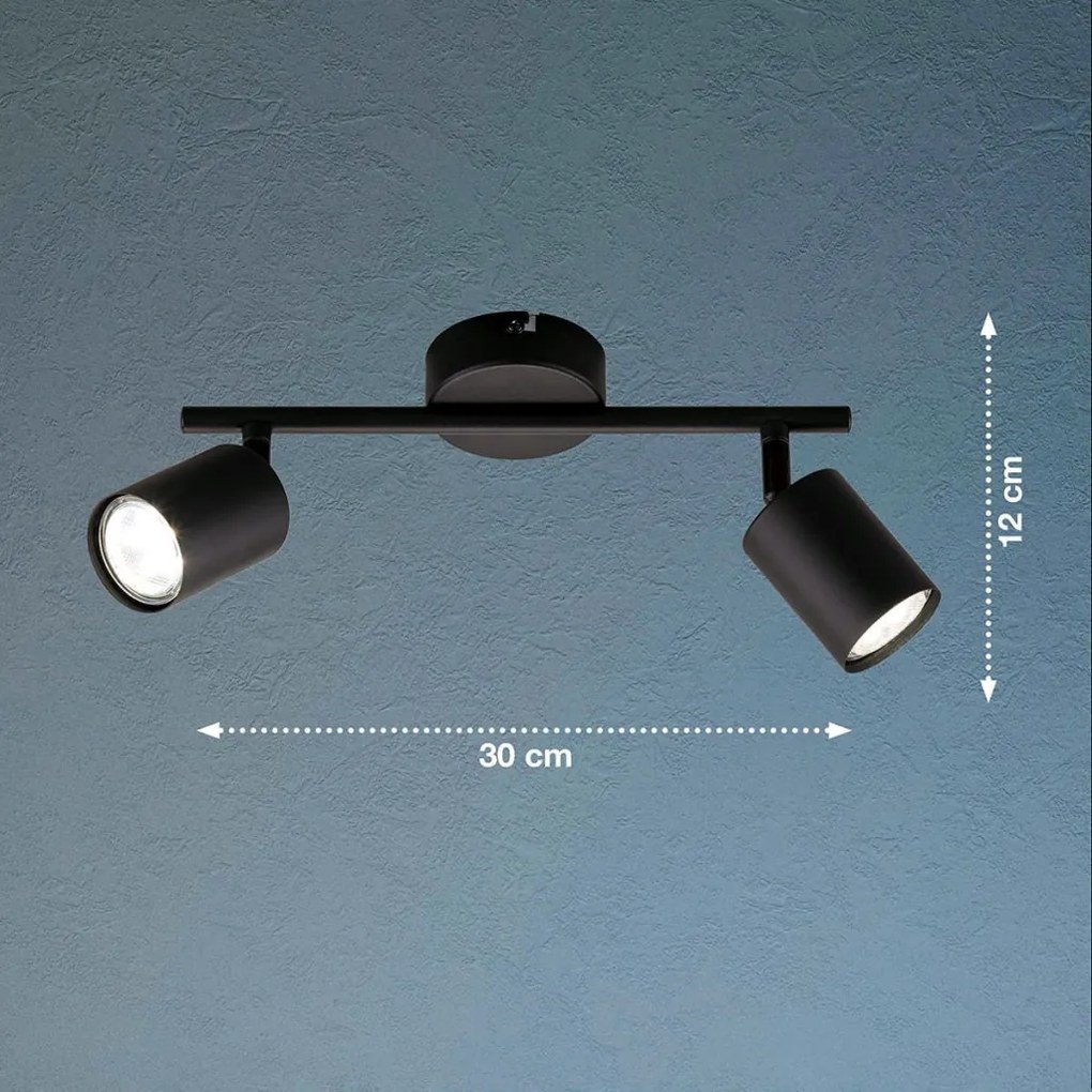 Fisher&Honsel Vano 21129 Spotlámpa 2x4W/GU10 3000K 640 lm IP20
