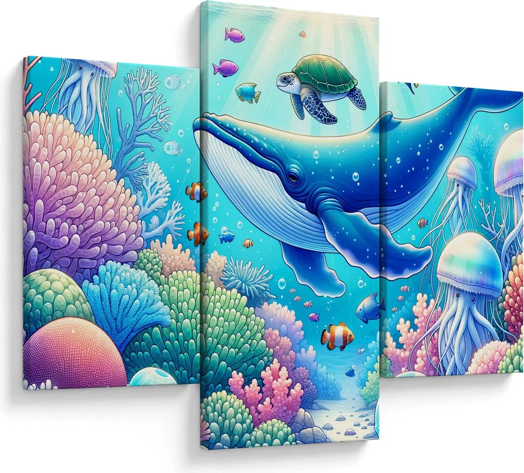 Kép – Víz alatti világ (90x60 cm)