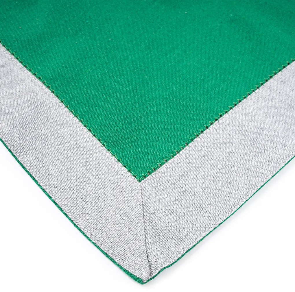 Kedvező árú szett Heda zöld asztalterítő, 30 x 50cm, 4 db