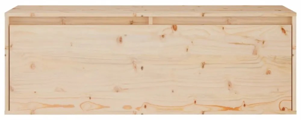 tömör fenyőfa faliszekrény 100 x 30 x 35 cm