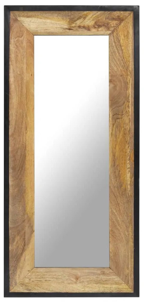 tömör mangófa tükör 110 x 50 cm