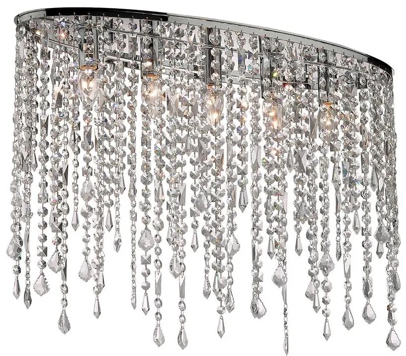 Ideal Lux - Kristály mennyezeti lámpa 5xE14/40W/230V 008455