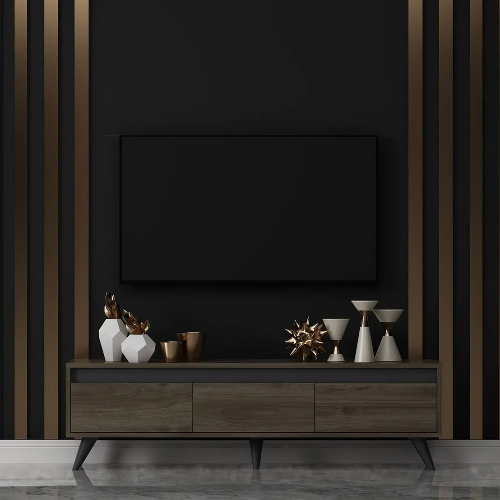 Century Walnut TV asztal