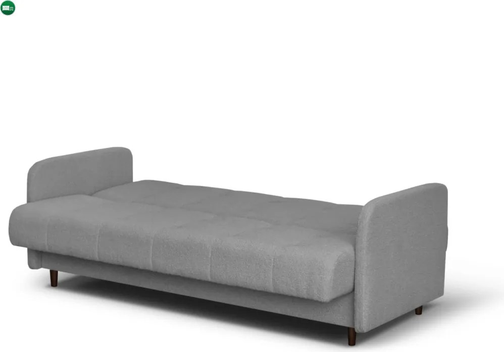 Sofa Rozkładana TIVOLI Szara Boucle