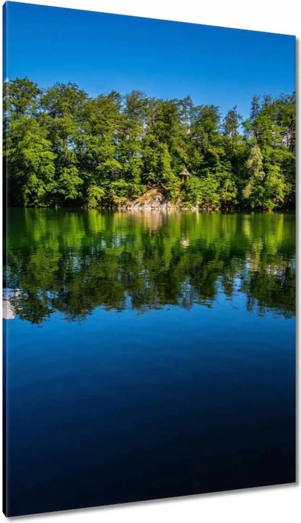 Vászonkép 80x120 Csendes tó