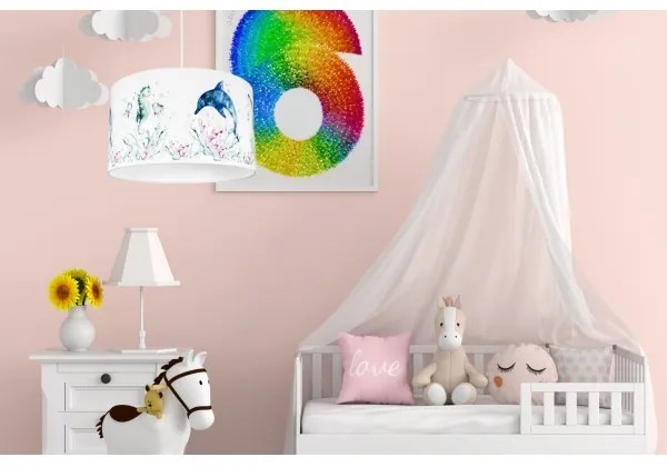 Gyerek csillár OCEAN 1xE27/60W/230V