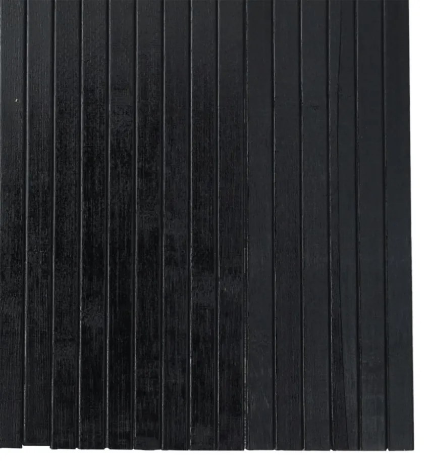 fekete bambusz térelválasztó 165 x 800 cm