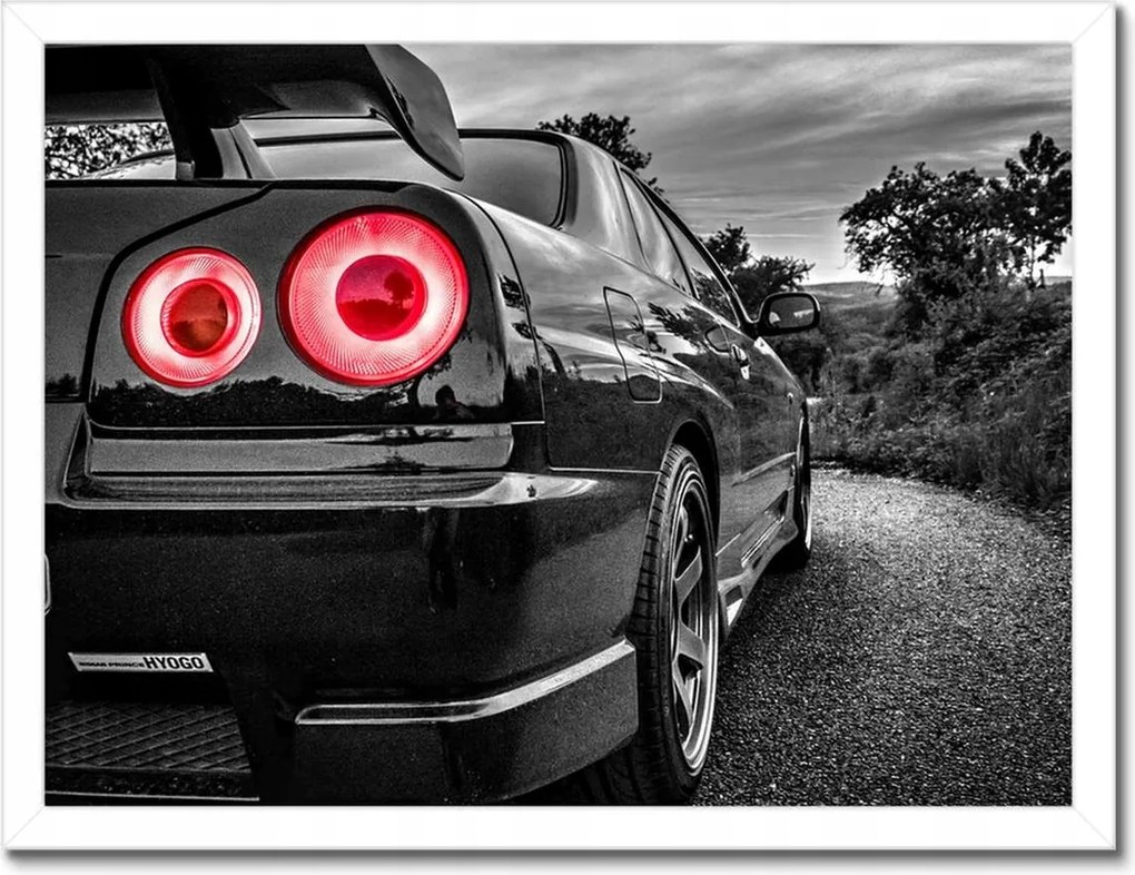 Poszterek keretben 40x30 Nissan Skyline Sport Cars