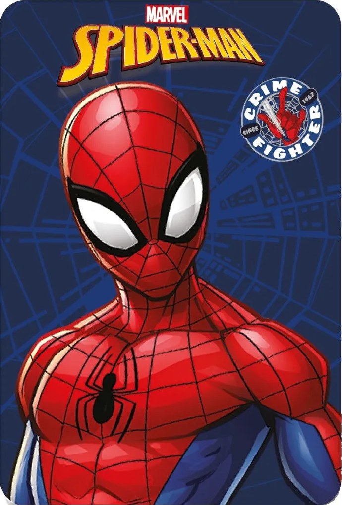 Pókember Crime Fighter Blue polár takaró 100x140cm