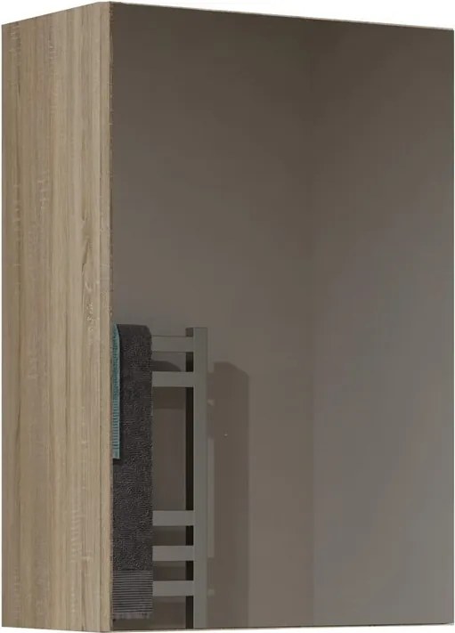 Pola 1DL felső fürdőszoba szekrény, 40x60x22 cm, sonoma