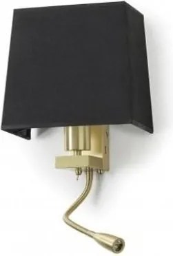 Novolux FIRENZE 507F-Y05X1B-46 Fali lámpa 2x60W, 3W/E27, LED 240LM IP20