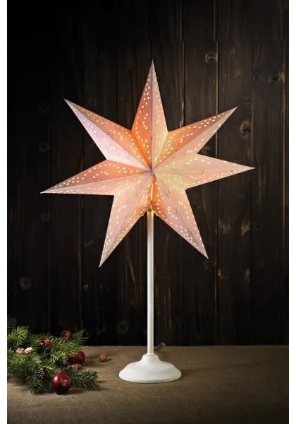 Markslöjd 700119 - Karácsonyi dekoráció ARATORP 1xE14/25W/230V fehér