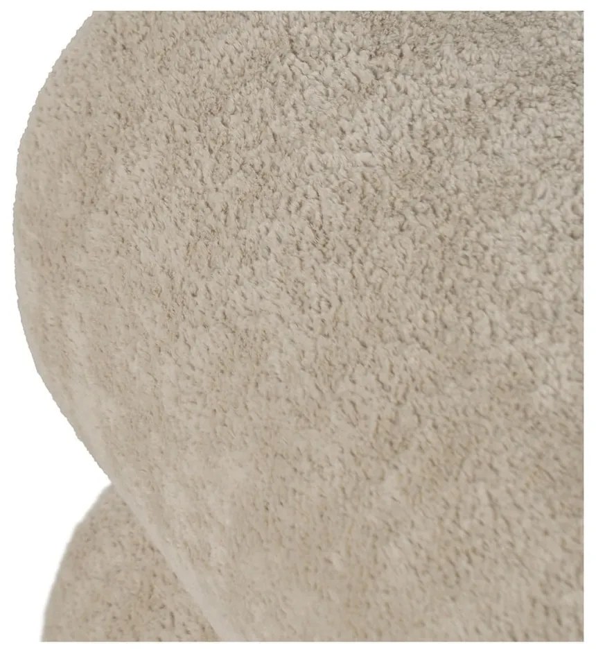 Bézs buklé puff – Ixia