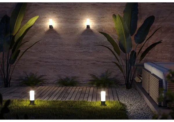 Maytoni O418WL-01B - Kültéri fali lámpa WILLIS 1xE27/60W/230V IP54 fekete