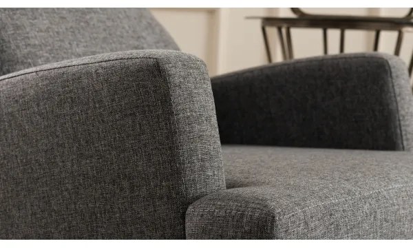 PULA fotel sötétszürke