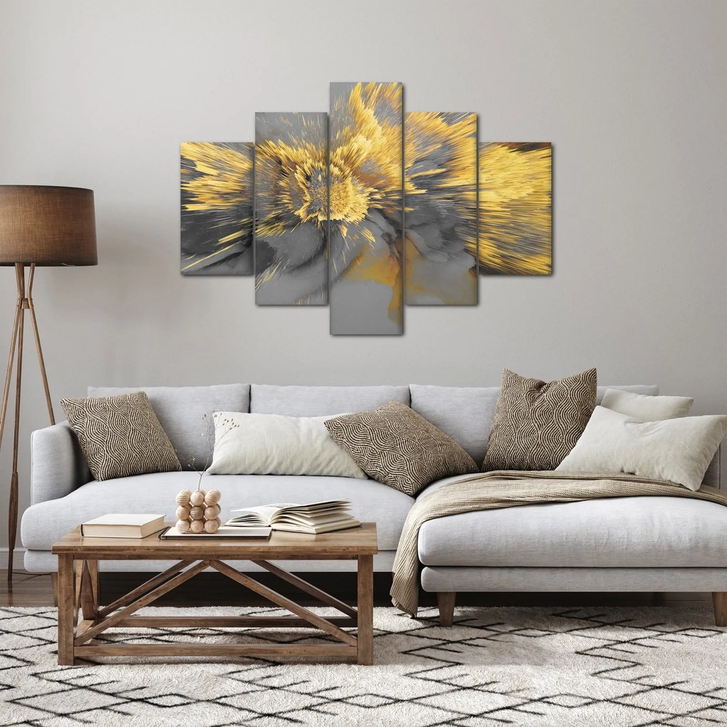 Kép - Arany expanzió (150x105 cm)