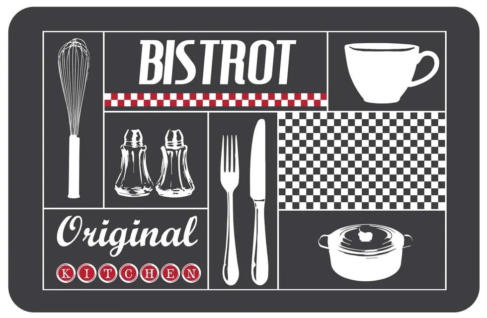 Tányéralátét 28.5x44 cm Bistrot – douceur d'intérieur