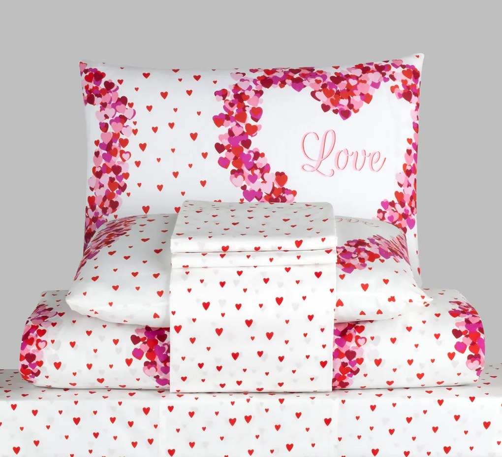 Deluxe 3D Romance pamut ágyneműhuzat TiaHome