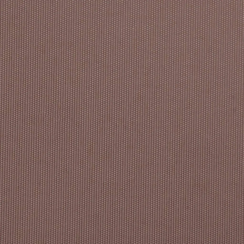barna kézzel kihúzható LED-es napellenző 600 x 300 cm