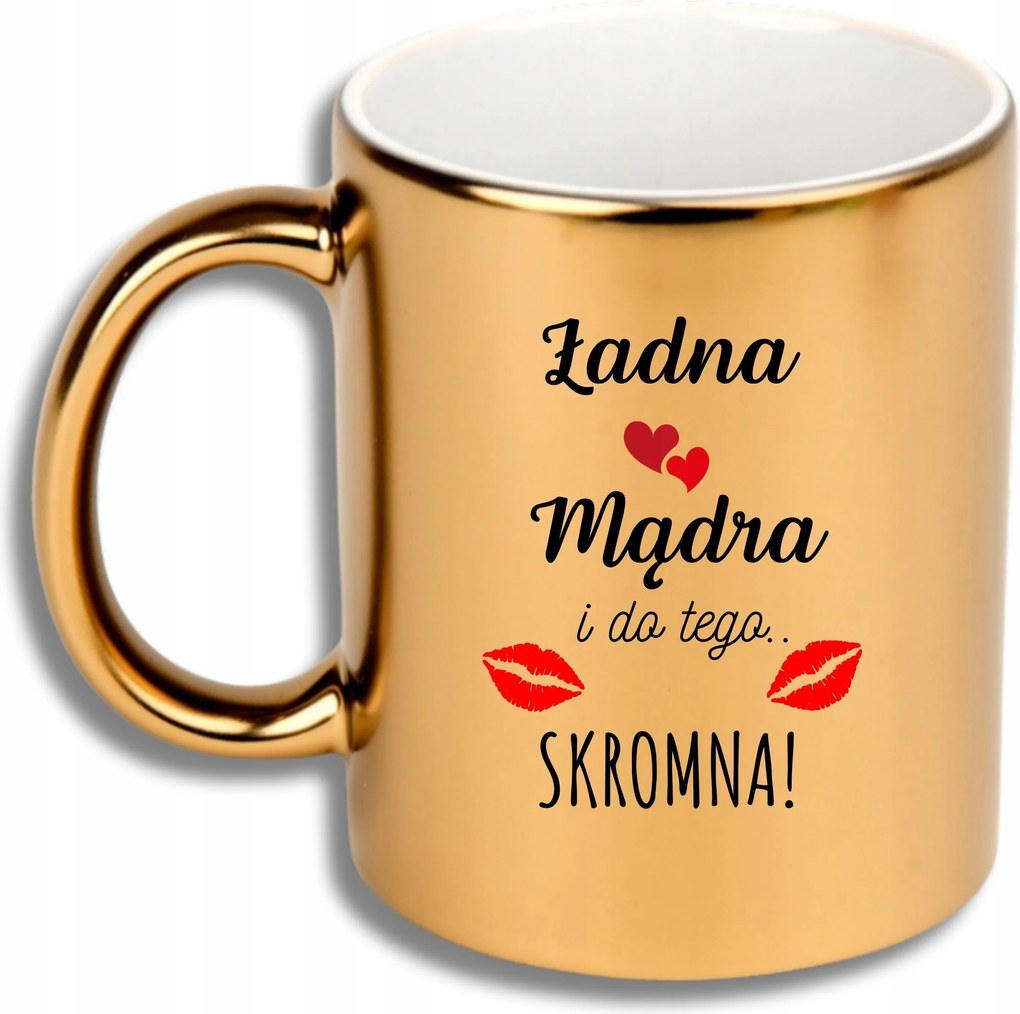 Bögre Arany Ajándék Különböző Alkalmak Ajándék Szép Okos Szerény