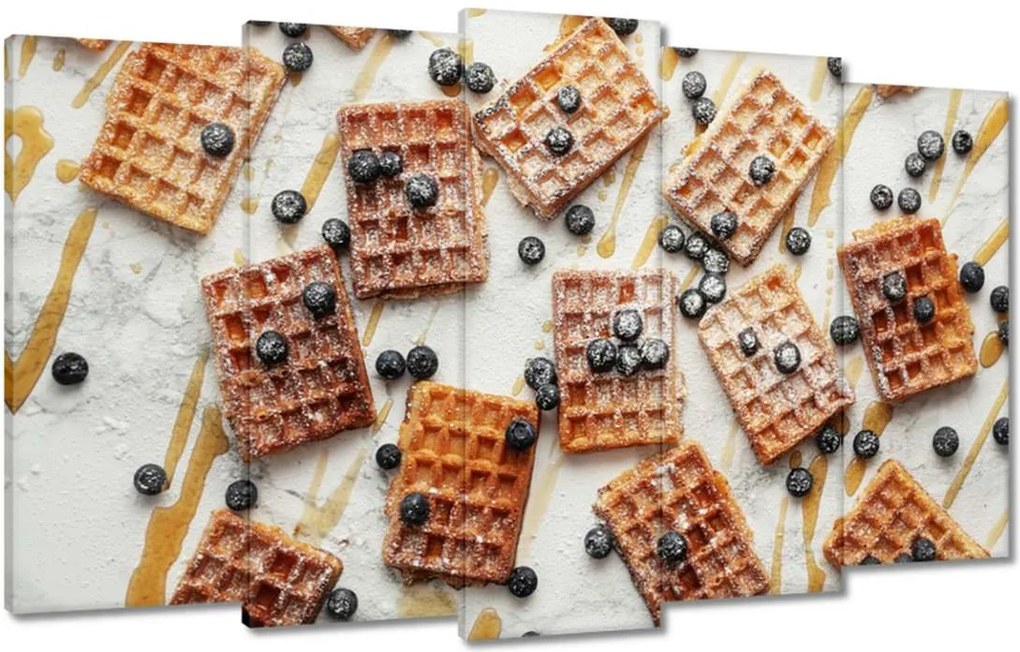 Vászonkép 100x60 Gofri Amerikai áfonya