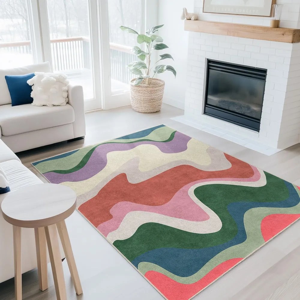 Mosható futószőnyeg 60x230 cm Squiggly Breeze – Mila Home