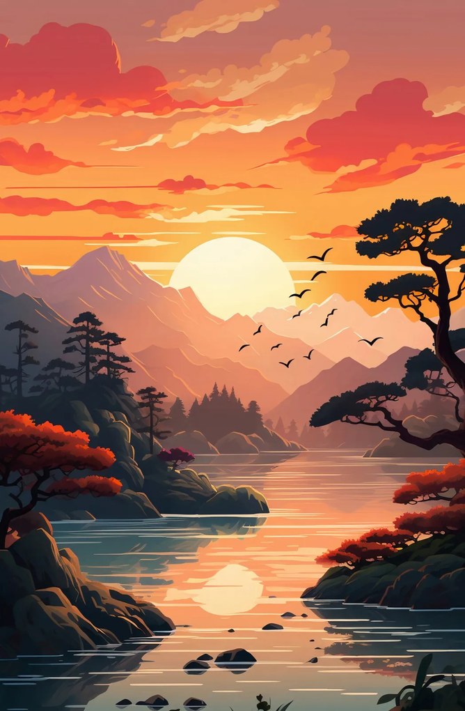 Poszter 56,6x86,4cm Arany Nyugat