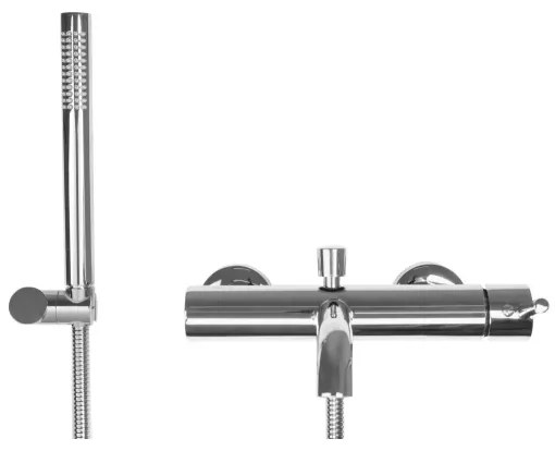 REA-B6641 - LUNGO kádszett, fényes króm