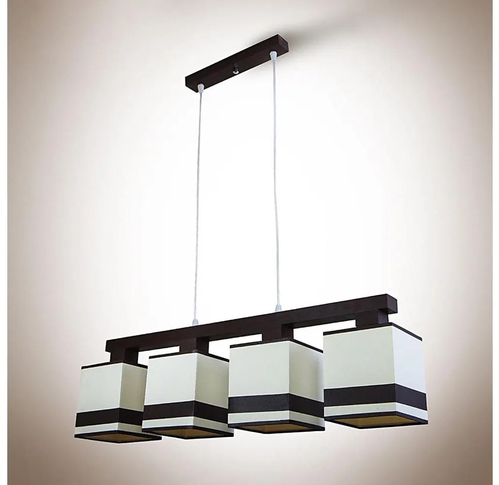 Csillár zsinóron GRANADA 4xE14/40W/230V