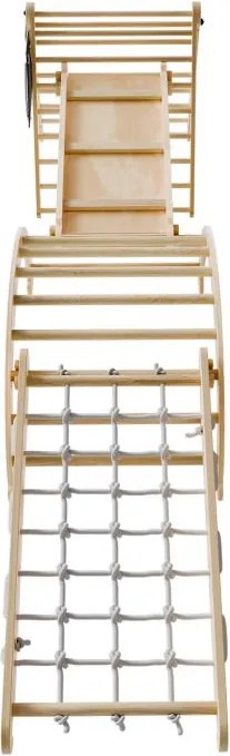 Gyermek mászókészlet 5 az 1-ben beltéri Montessori stílusú