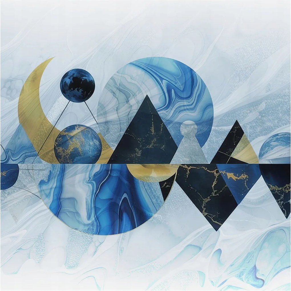 Tapéta Flizelin Falfestmény Prémium Kozmikus elegancia 250x250 Ragasztó