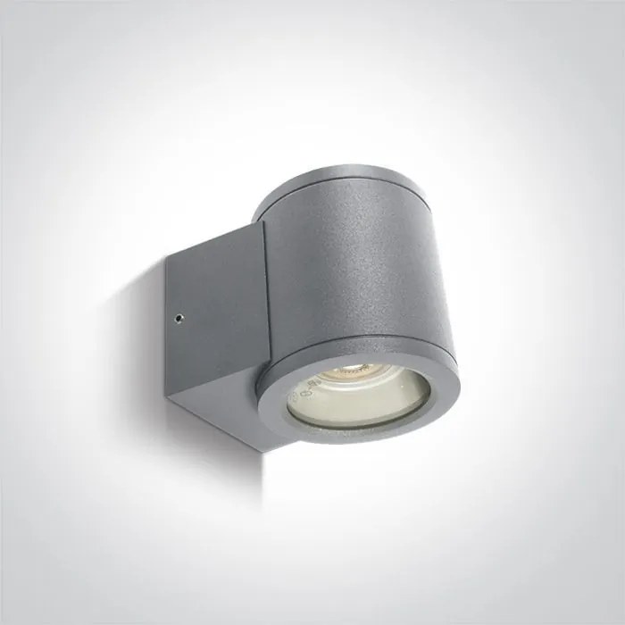 ONE LIGHT 67400A-G OUTDOOR WALL LIGHTS Modern Kültéri Fali Lámpa Szürke GU10 IP44