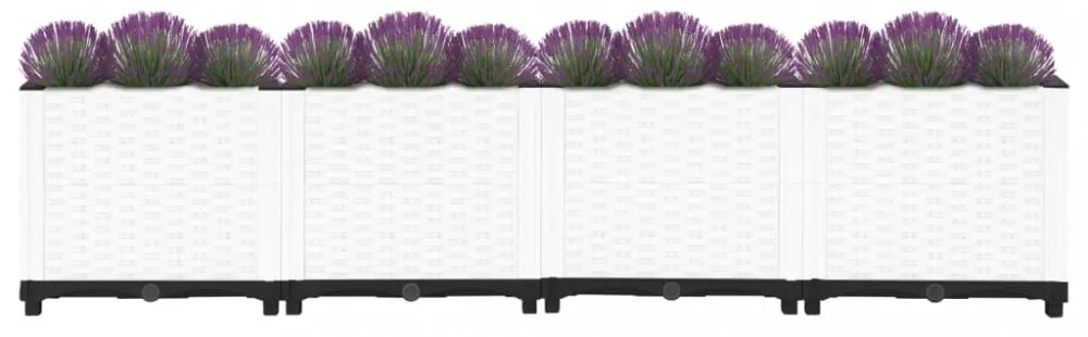 vidaXL polipropilén magaságyás 160 x 40 x 38 cm