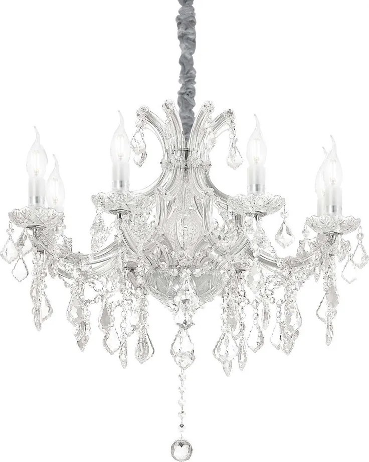 Csillár Átlátszó IDEAL LUX 167244