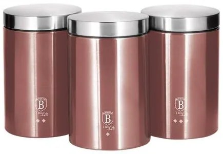 BerlingerHaus 3 részes tárolókészlet I-Rose Collection BH/6270