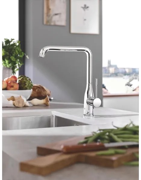 GROHE 30269000 - Mosogató csaptelep ESSENCE 292 mm fényes króm