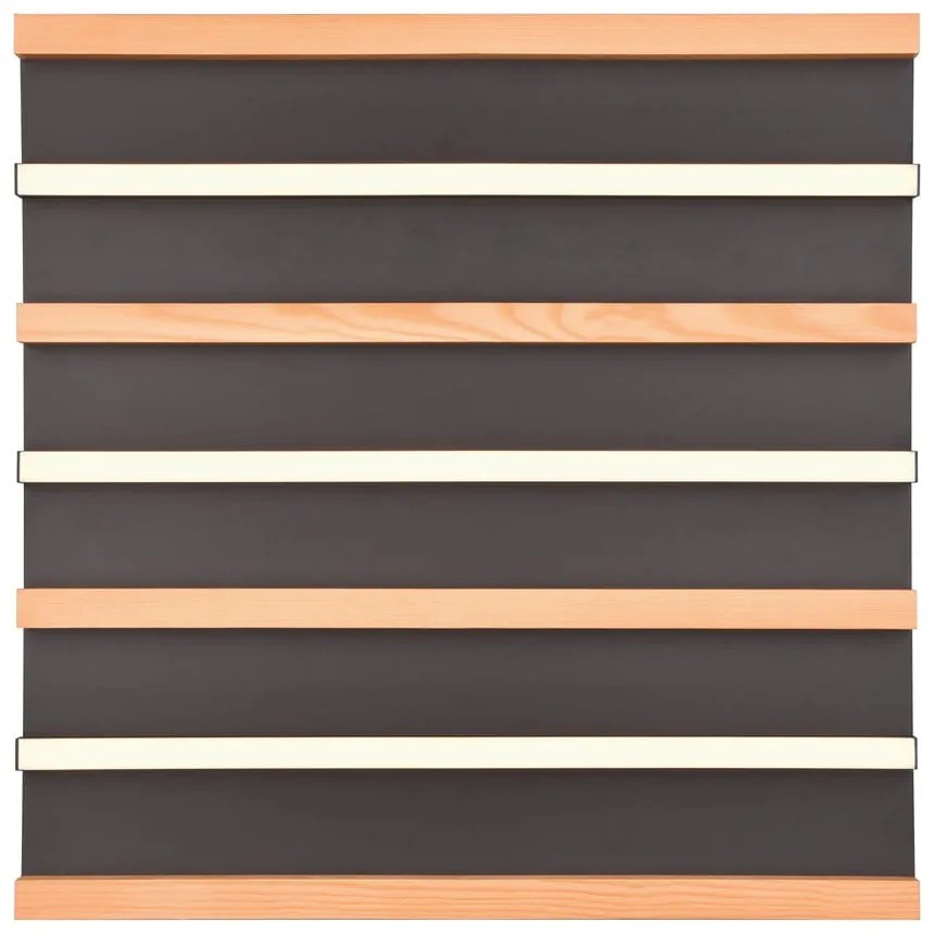 Fekete-natúr színű LED dimmelhető mennyezeti lámpa 6x46 cm Fontana – Trio