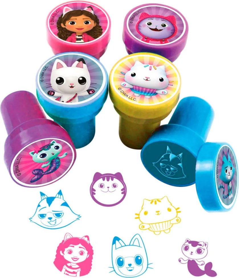 Gabi babaháza Cats nyomda szett 12 db-os