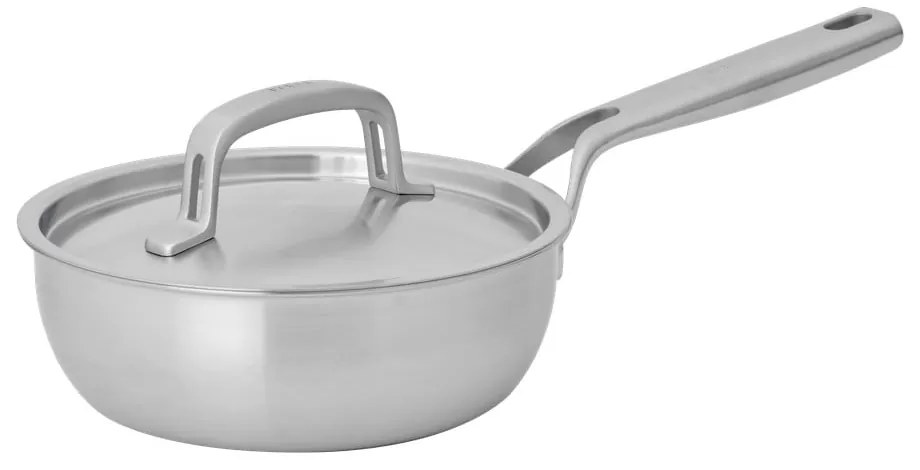 Indukciós tűzhelyhez alkalmas rozsdamentes acél edény fedővel 1,5 l Lucca 3.0 – FABINI