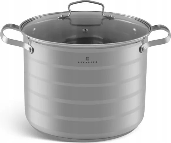 Magas Acél Bogrács Fazék 8,5L 24cm EdenBerg