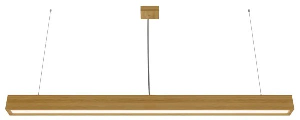 APLED - LED Csillár zsinóron LOOK LED/48W/230V 4000K 150 cm tölgy